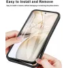Coque intégrale Phonesta Slim Protect 360 protecteur d'écran pour Realme 14 Pro Plus - Bleu 3