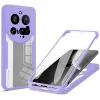 Coque intégrale Phonesta Slim Protect 360 protecteur d'écran pour Xiaomi 15 Ultra - Violet