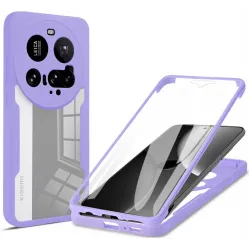 Coque intégrale Phonesta Slim Protect 360 protecteur d'écran pour Xiaomi 15 Ultra - Violet