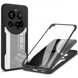 Coque intégrale Phonesta Slim Protect 360 protecteur d'écran pour Xiaomi 15 Ultra - Noir