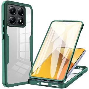 Coque intégrale Phonesta Slim Protect 360 protecteur d'écran pour Xiaomi 14T - Vert