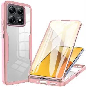 Coque intégrale Phonesta Slim Protect 360 protecteur d'écran pour Xiaomi 14T - Rose