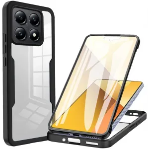 Coque intégrale Phonesta Slim Protect 360 protecteur d'écran pour Xiaomi 14T - Noir