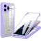 Coque intégrale Phonesta Slim Protect 360 protecteur d'écran pour Xiaomi Poco F7 Ultra - Violet