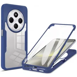 Coque intégrale Phonesta Slim Protect 360 protecteur d'écran pour Xiaomi Redmi 14C / Xiaomi Poco C75 - Bleu