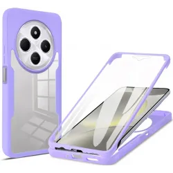 Coque intégrale Phonesta Slim Protect 360 protecteur d'écran pour Xiaomi Redmi 14C / Xiaomi Poco C75 - Violet