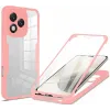 Coque intégrale Phonesta Slim Protect 360 protecteur d'écran pour HONOR 400 Lite - Rose