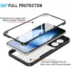 Coque intégrale Phonesta Slim Protect 360 protecteur d'écran pour Oppo Reno13 - Bleu 2