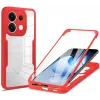 Coque intégrale Phonesta Slim Protect 360 protecteur d'écran pour Oppo Reno13 - Rouge