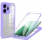 Coque intégrale Phonesta Slim Protect 360 protecteur d'écran pour Oppo Reno14 F/FS - Violet
