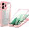 Coque intégrale Phonesta Slim Protect 360 protecteur d'écran pour Oppo Reno14 F/FS - Rose