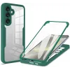 Coque intégrale Phonesta Slim Protect 360 protecteur d'écran pour Samsung Galaxy S25 FE - Vert
