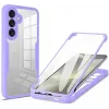 Coque intégrale Phonesta Slim Protect 360 protecteur d'écran pour Samsung Galaxy S25 FE - Violet
