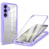 Coque intégrale Phonesta Slim Protect 360 protecteur d'écran pour Samsung Galaxy A15 4G/5G - Violet