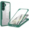 Coque intégrale Phonesta Slim Protect 360 protecteur d'écran pour Samsung Galaxy S25/S24 - Vert
