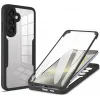 Coque intégrale Phonesta Slim Protect 360 protecteur d'écran pour Samsung Galaxy S25/S24 - Noir