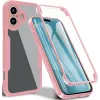 Coque intégrale Phonesta Slim Protect 360 protecteur d'écran pour Apple iPhone 17 - Rose
