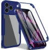 Coque intégrale Phonesta Slim Protect 360 protecteur d'écran pour Apple iPhone 17 Pro Max - Bleu