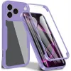 Coque intégrale Phonesta Slim Protect 360 protecteur d'écran pour Apple iPhone 17 Pro Max - Violet