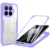 Coque intégrale Phonesta Slim Protect 360 protecteur d'écran pour Xiaomi 15T Pro - Violet