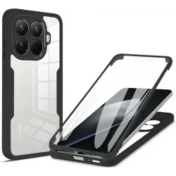 Coque intégrale Phonesta Slim Protect 360 protecteur d'écran pour Xiaomi 15T Pro - Noir