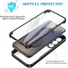 Coque intégrale Phonesta Slim Protect 360 protecteur d'écran pour Samsung Galaxy S26 Ultra - Rouge 2