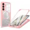 Coque intégrale Phonesta Slim Protect 360 protecteur d'écran et MagSafe pour Samsung Galaxy S24 FE - Rose