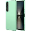 Coque arrière en silicone Phonesta Soft Silk pour Sony Xperia 1 VII - Vert matcha