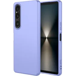 Coque arrière en silicone Phonesta Soft Silk pour Sony Xperia 1 VII - Violet
