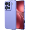 Coque arrière en silicone Phonesta Soft Silk pour Oppo Find X9 Pro - Violet