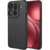 Coque arrière en silicone Phonesta Soft Silk pour Oppo Find X9 Pro - Noir 0