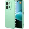 Coque arrière en silicone Phonesta Soft Silk pour Xiaomi Redmi 15C / Xiaomi Poco C85 - Vert matcha