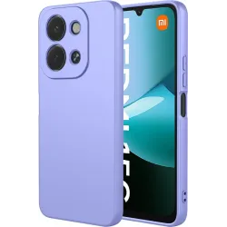 Coque arrière en silicone Phonesta Soft Silk pour Xiaomi Redmi 15C / Xiaomi Poco C85 - Violet