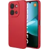 Coque arrière en silicone Phonesta Soft Silk pour Xiaomi Redmi 15C / Xiaomi Poco C85 - Rouge