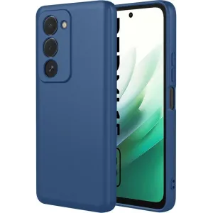 Coque arrière en silicone Phonesta Soft Silk pour Xiaomi Redmi 15 - Bleu foncé