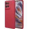 Coque arrière en silicone Phonesta Soft Silk pour Motorola Edge 60 Neo/Edge 50 Neo / ThinkPhone 25 - Rouge