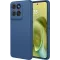 Coque arrière en silicone Phonesta Soft Silk pour Motorola Moto G86 - Bleu foncé