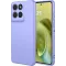 Coque arrière en silicone Phonesta Soft Silk pour Motorola Moto G86 - Violet