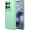 Coque arrière en silicone Phonesta Soft Silk pour Motorola Moto G86 Power - Vert matcha