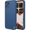 Coque arrière en silicone Phonesta Soft Silk pour Nothing CMF Phone 2 Pro - Bleu foncé
