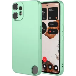 Coque arrière en silicone Phonesta Soft Silk pour Nothing CMF Phone 2 Pro - Vert matcha