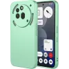 Coque arrière en silicone Phonesta Soft Silk pour Nothing Phone (3a) Pro - Vert matcha