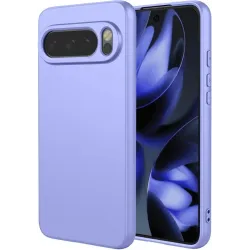 Coque arrière en silicone Phonesta Soft Silk pour Google Pixel 10 / 10 Pro - Violet