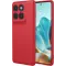 Coque arrière en silicone Phonesta Soft Silk pour Motorola Edge 60 / Edge 60 Fusion - Rouge