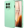 Coque arrière en silicone Phonesta Soft Silk pour OnePlus 13R - Vert matcha