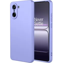 Coque arrière en silicone Phonesta Soft Silk pour OnePlus Nord CE5 - Violet