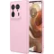 Coque arrière en silicone Phonesta Soft Silk pour Motorola Edge 50 Ultra - Rose
