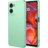 Coque arrière en silicone Phonesta Soft Silk pour Motorola Moto G05 / Moto E15 - Vert matcha 0