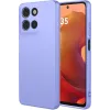 Coque arrière en silicone Phonesta Soft Silk pour Motorola Moto G17/G17 Power/G15/G15 Power - Violet