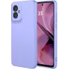 Coque arrière en silicone Phonesta Soft Silk pour Motorola Moto G55 - Violet 0
